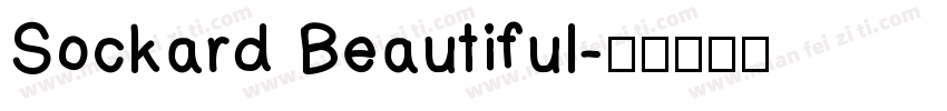 Sockard Beautiful字体转换
